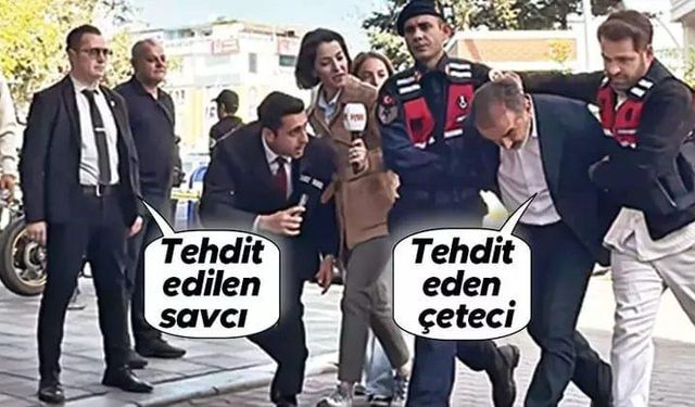 Savcı Yavuz Engin, "Benimle fotoğraf çektir" diyerek tehdit eden çete üyesi ile böyle fotoğraf çekti