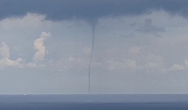 Zonguldak Açıklarında Korkutan Hortum