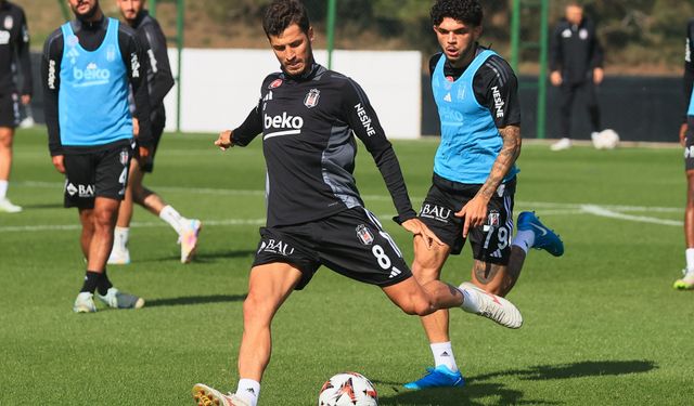 Beşiktaş'ta Lyon maçı hazırlıkları başladı