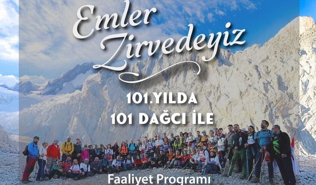 Niğde'de 101 Dağcı İle Aladağlarda Zirve Yapılacak