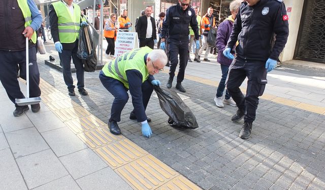 O belediyeden yere çöp atana ceza