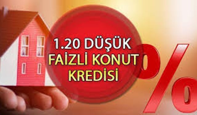 1.20 faizli konut kredisi başvuruları başladı mı?