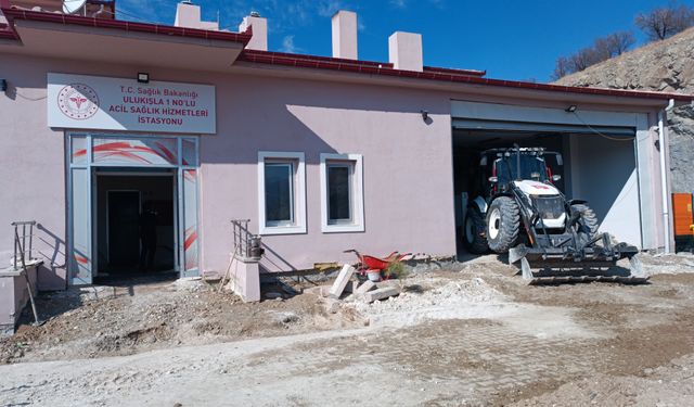 Niğde İl Sağlık Müdürü İnan, Ulukışla’daki Acil Sağlık Hizmetleri istasyonunu inceledi