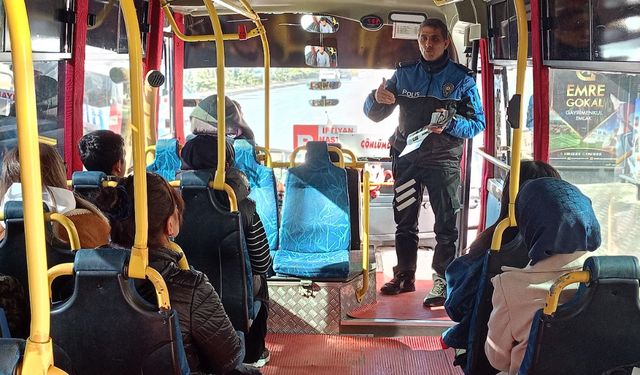 Niğde'de Toplum Destekli Bilgilendirme faaliyetleri düzenlendi