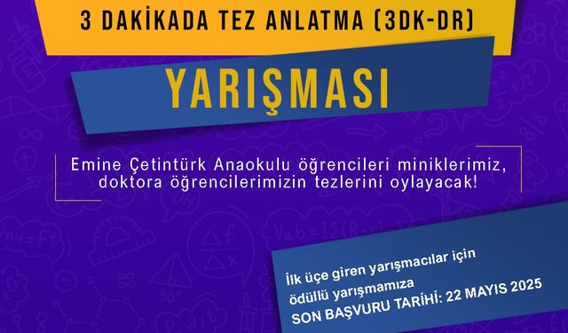 Minik öğrenciler  tez çalışmalarını oylayacak