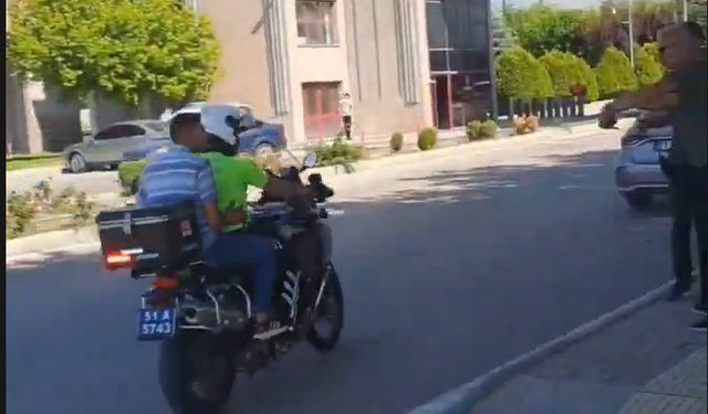Niğde’de trafik polisleri zamanla yarıştı
