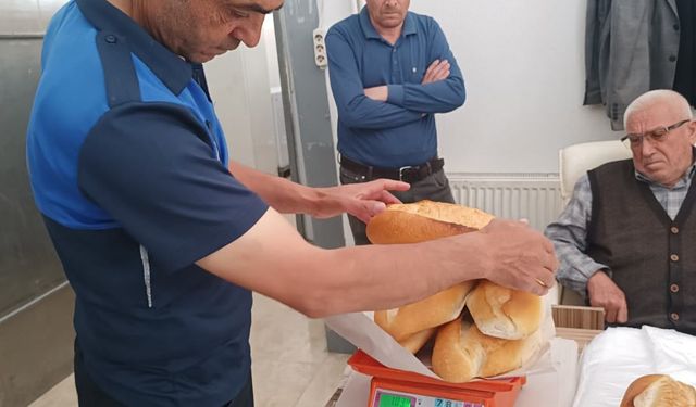 Çiftlik’te fırın ve marketlere ekmek denetimi