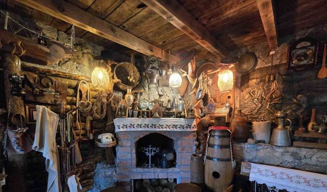 10 parça ile başladı, şimdi yüzlercesini evinde sergiliyor