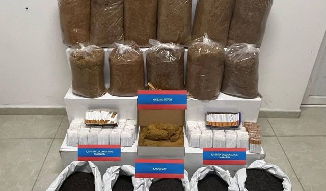 Yozgat’ta bin 340 adet makaron ele geçirildi