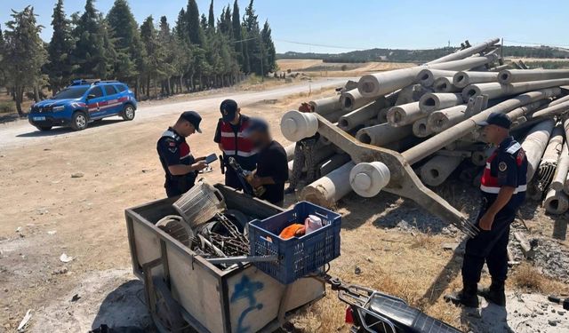 Jandarmadan hırsızlara suçüstü baskın