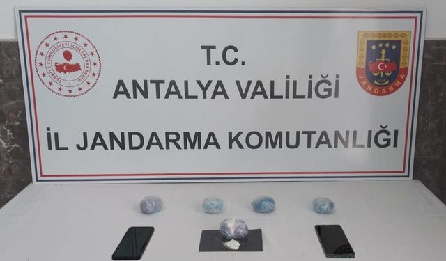 Yarım kilo kokain ele geçirildi