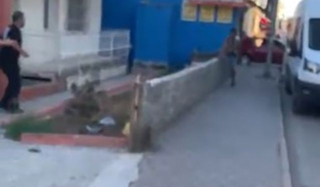 Bıçaklandıktan sonra duvardan atlayıp kaçmaya çalıştı