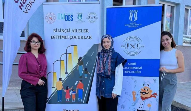 Çocukların eğitimi ve sağlığı için sahadaydılar