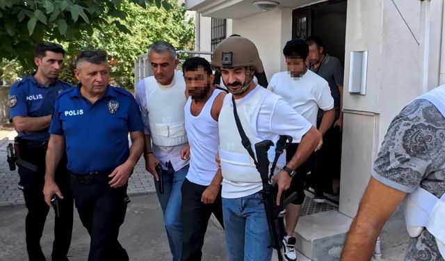 Film sahnelerini aratmayan operasyonla böyle yakalandı