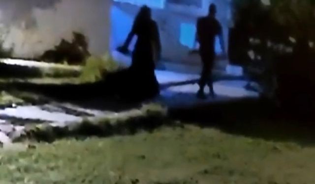 Boğularak öldürülen kadının son anları güvenlik kamerasına yansıdı