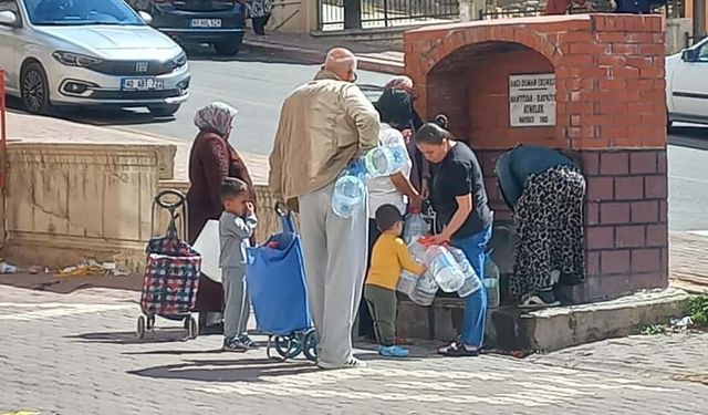 Kırşehir’de su krizi vatandaşları isyan ettirdi