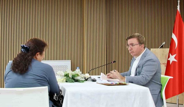 Vali Aydoğdu, "Halk Günü"nde 55 vatandaşı dinledi