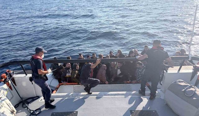 35 düzensiz göçmen yakalandı