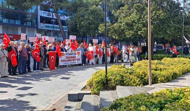 Emekli astsubayların hak mücadelesi