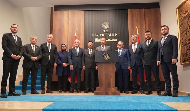 İçişleri Bakanı Yerlikaya Kayseri’de