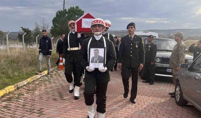 Kıbrıs gazisi son yolculuğuna uğurlandı