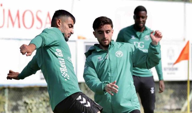 Konyaspor, Beşiktaş maçı hazırlıklarına başladı