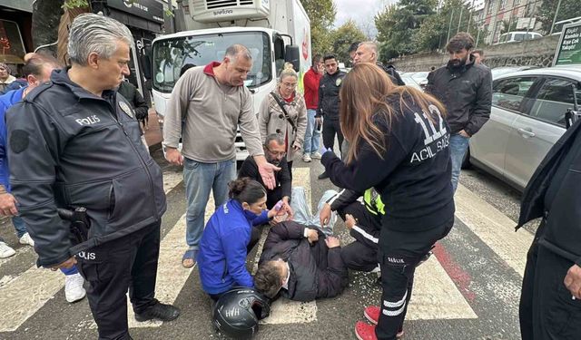 Lise öğrencisi kazada yaralandı