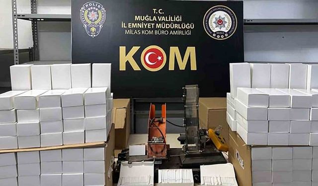 Kaçak tütün mamulleri operasyonu