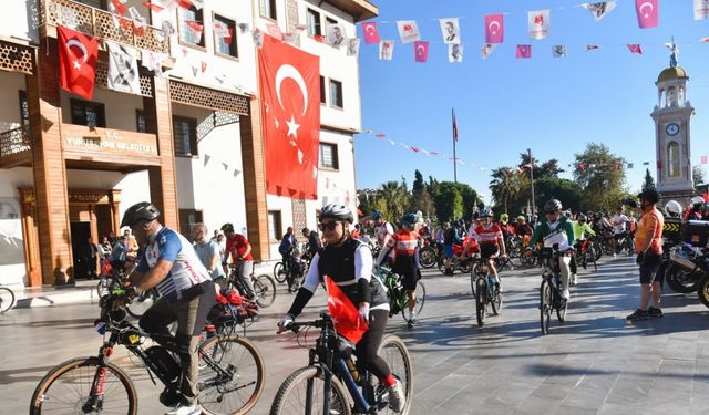 Pedallar cumhuriyet için çevrildi