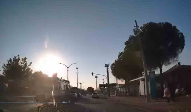 Servisten inerken ölümle burun buruna geldi