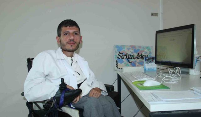 SMA’lı olarak doğdu, şimdi hasta bakıyor