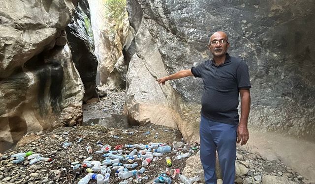 Son 65 yılın en kurak yılı kanyonu kuruttu