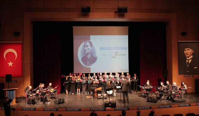 Tamamı sağlık çalışanlarından oluşan korodan konser