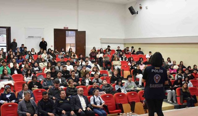 Üniversite öğrencileri uyu*şturucuya karşı bilinçlendi