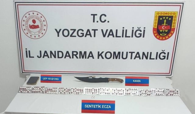 Üzerinde 170 adet uyuşt *urucu hapla yakalandı