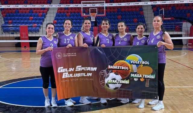 Niğde’de Kamu Oyunları Voleybol Turnuvası başladı