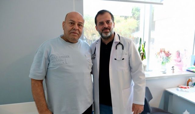 Mide kanseri hastası Mersin’de sağlığına kavuştu