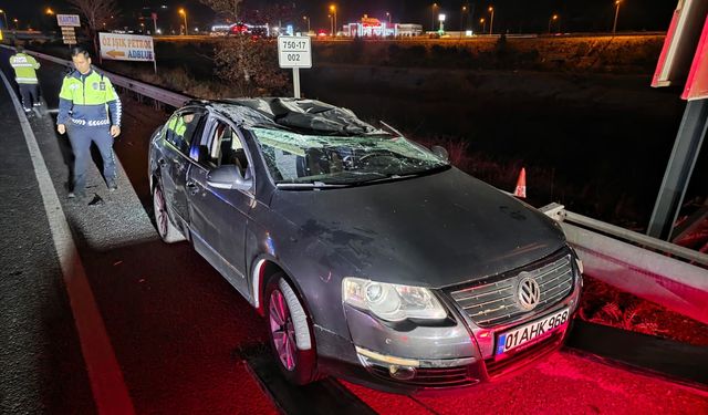 Pozantı'da feci kaza: Otomobil sürücüsü hayatını kaybetti