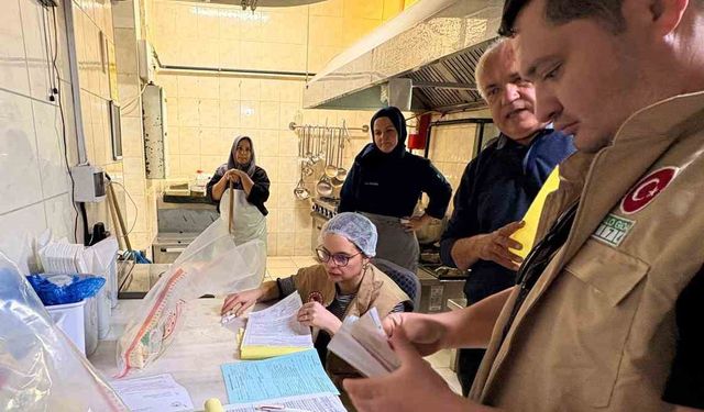 Gıda işletmelerinde denetim: 66 milyon lira ceza kesildi, 18 iş yeri kapatıldı