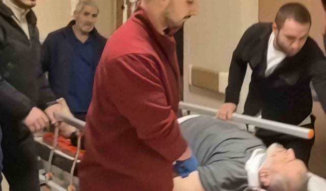 Ağaca çıkmak isterken düşen adam ağır yaralandı