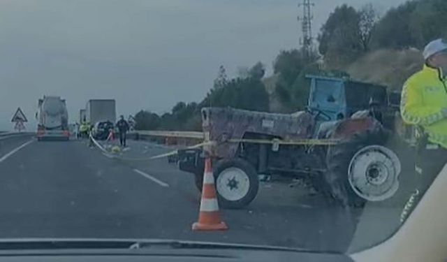 Zincirleme kaza: 1 ölü, 8 yaralı