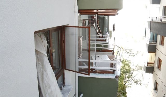 Doğal gaz patlaması: 1 yaralı