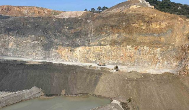 Atık suyu dereye boşaltan taş ocağına yasal işlem başlatıldı