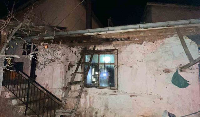 Bozkır’da baca temizliği yangına yol açtı