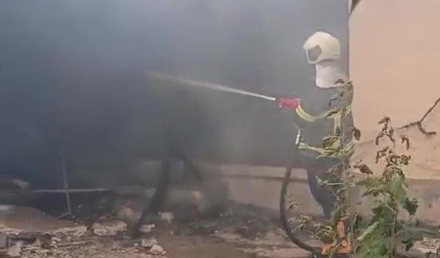 Engelli yaşlı kadın, yangında hayatını kaybetti