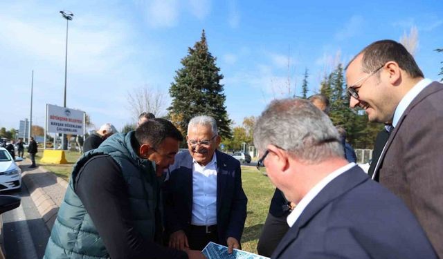 ERÜ Kavşağı’ndaki çalışma devam ediyor