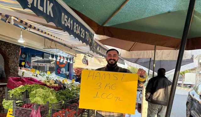 3 kilogramı 100 lira olan hamsiye vatandaşlardan yoğun ilgi