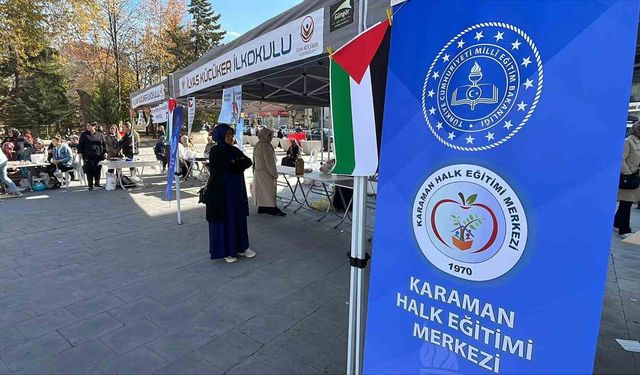 Gazze için hayır panayırı düzenlendi