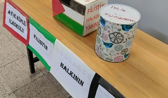 Kendisi küçük, kalbi büyük