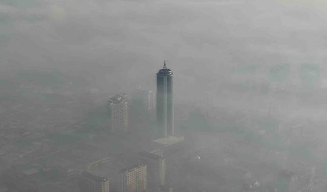 Konya güne kartpostallık sis manzarasıyla başladı